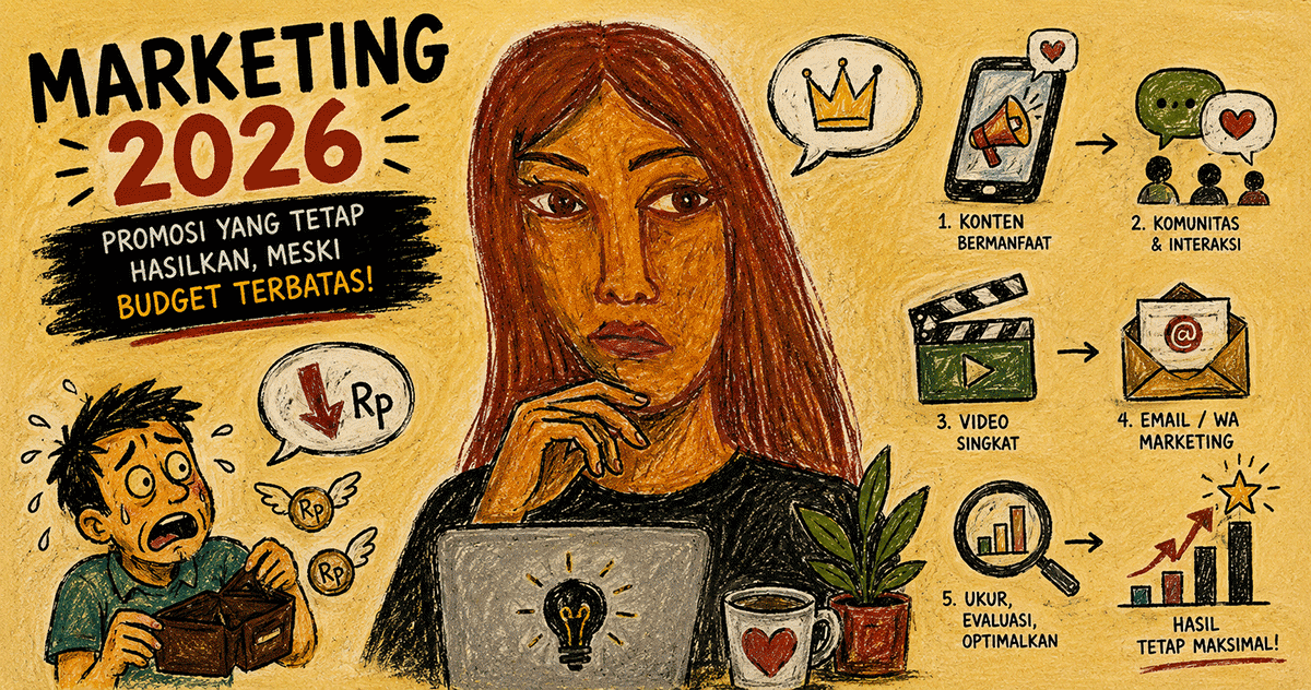Strategi Marketing 2026: Promosi yang Tetap Menghasilkan Saat Budget Terbatas