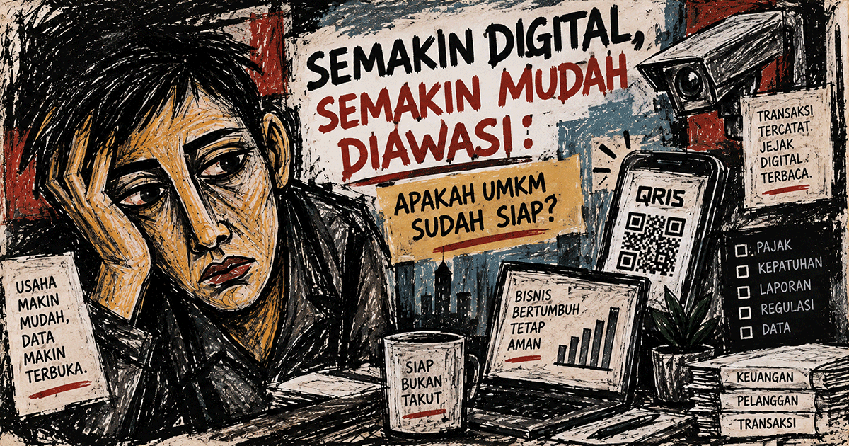 Semakin Digital, Semakin Mudah Diawasi: Apakah UMKM Sudah Siap?