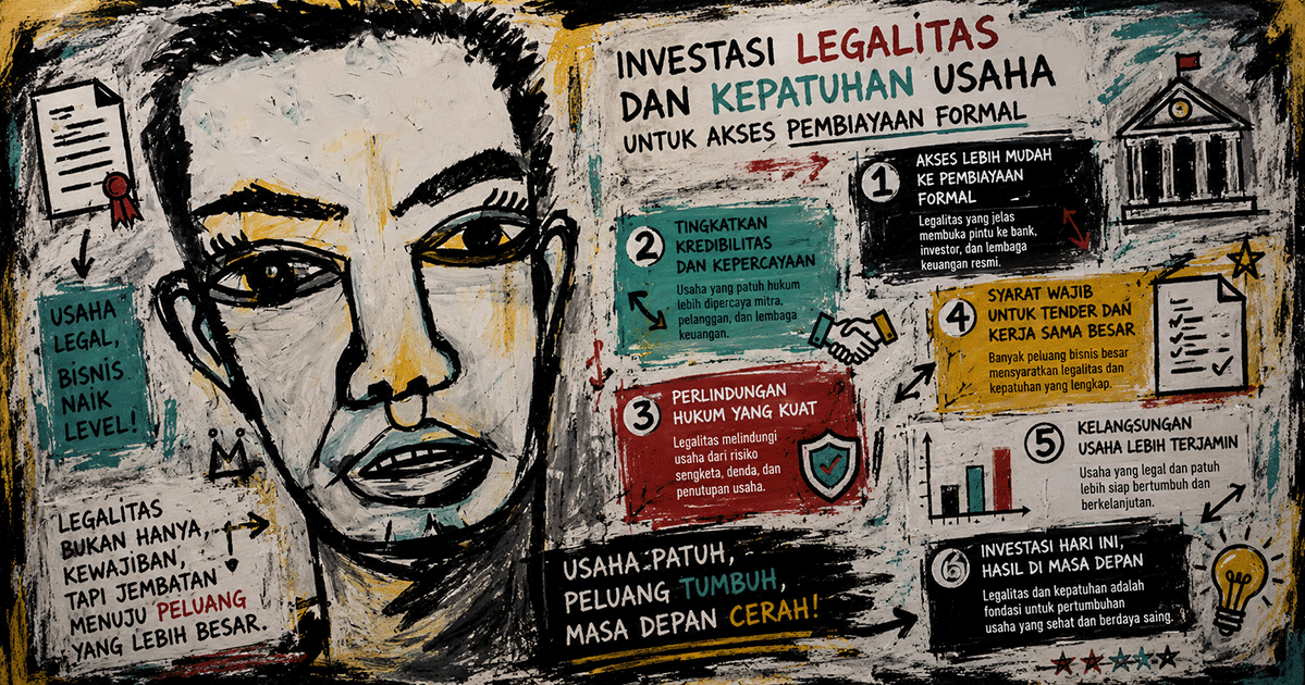 Investasi Legalitas dan Kepatuhan Usaha untuk Akses Pembiayaan Formal