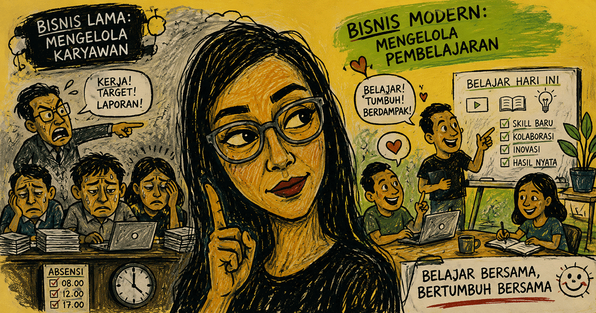Bisnis Modern Tidak Lagi Mengelola Karyawan. Mereka Mengelola Pembelajaran.