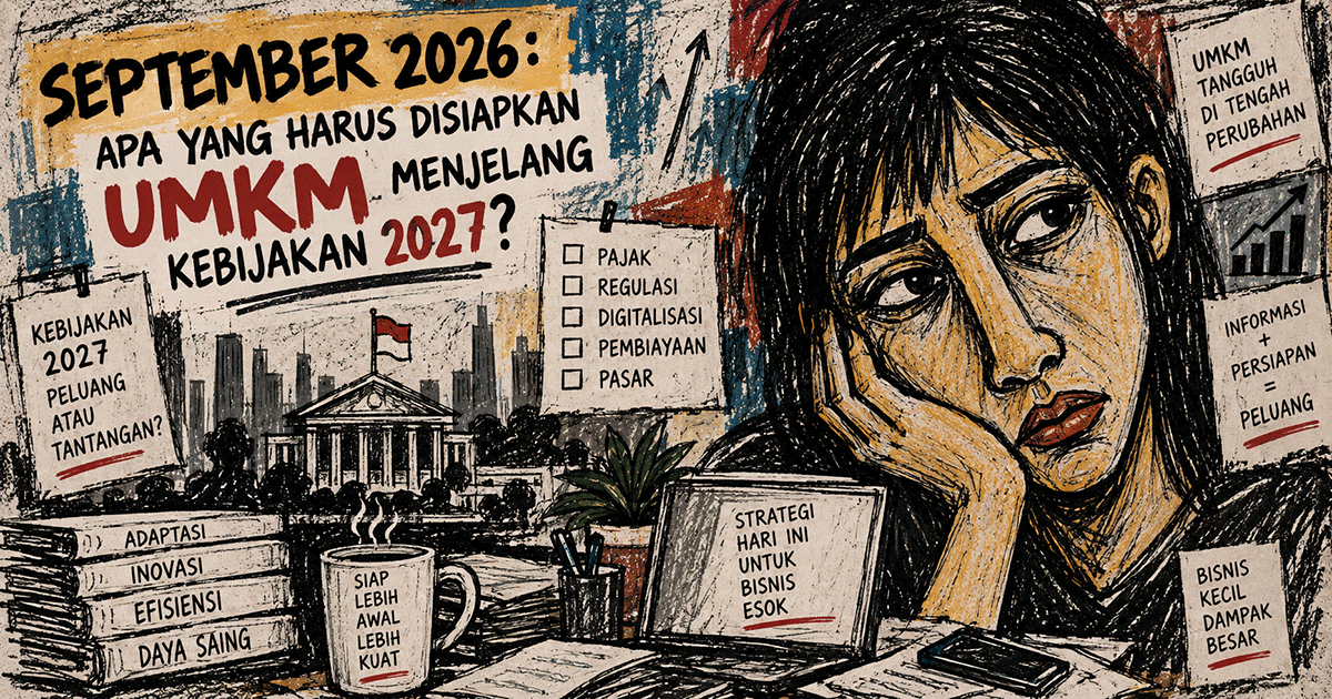 “September 2026: Apa yang Harus Disiapkan UMKM Menjelang Kebijakan 2027?”