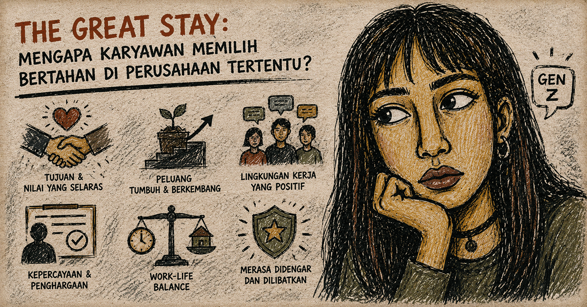 The Great Stay: Mengapa Karyawan Memilih Bertahan di Perusahaan Tertentu?