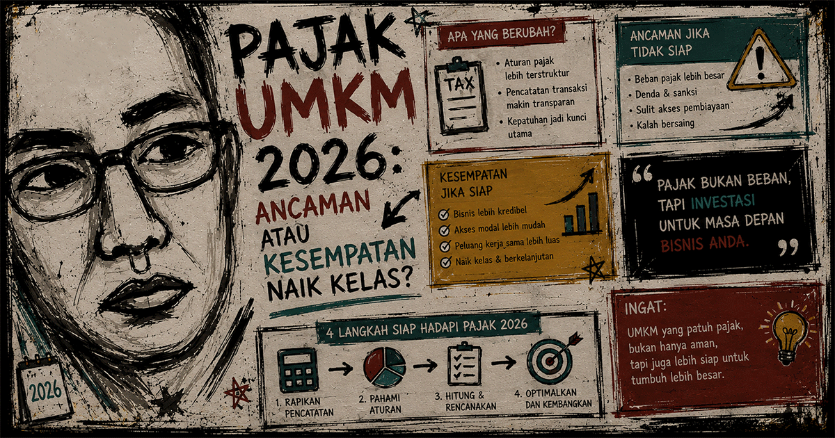 Pajak UMKM 2026: Ancaman atau Kesempatan Naik Kelas?
