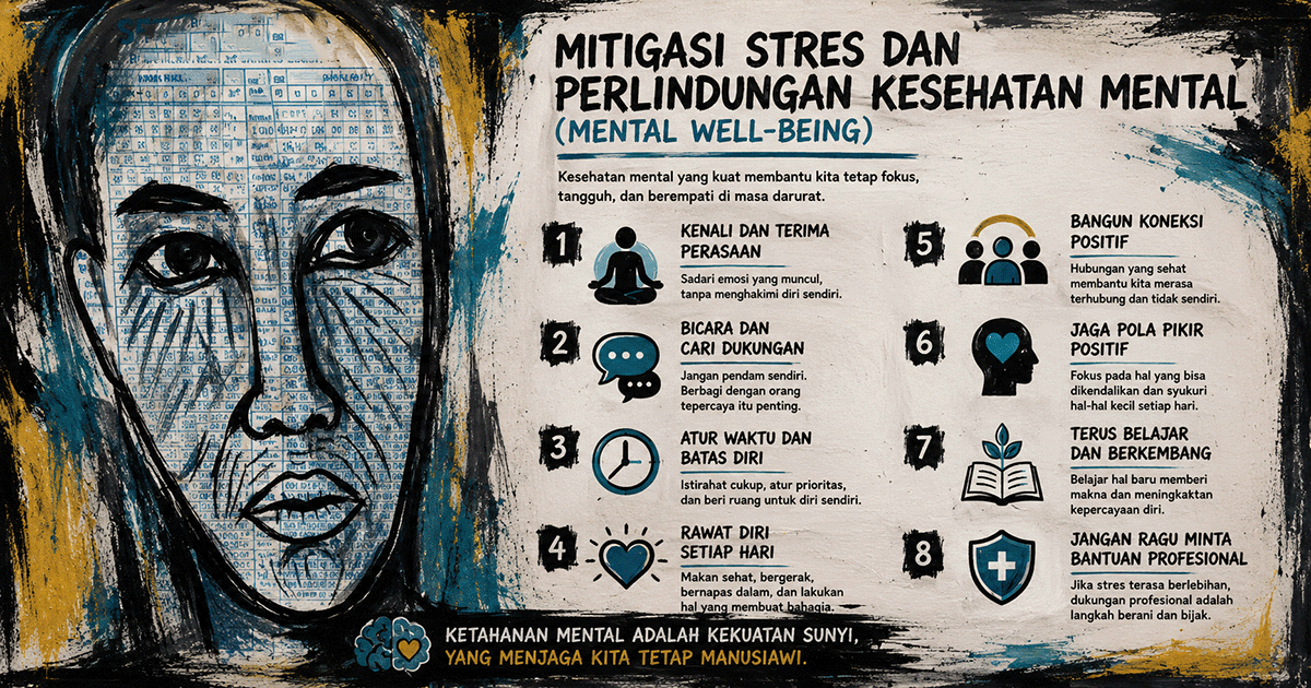 Mitigasi Stres dan Perlindungan Kesehatan Mental (Mental Well-being)