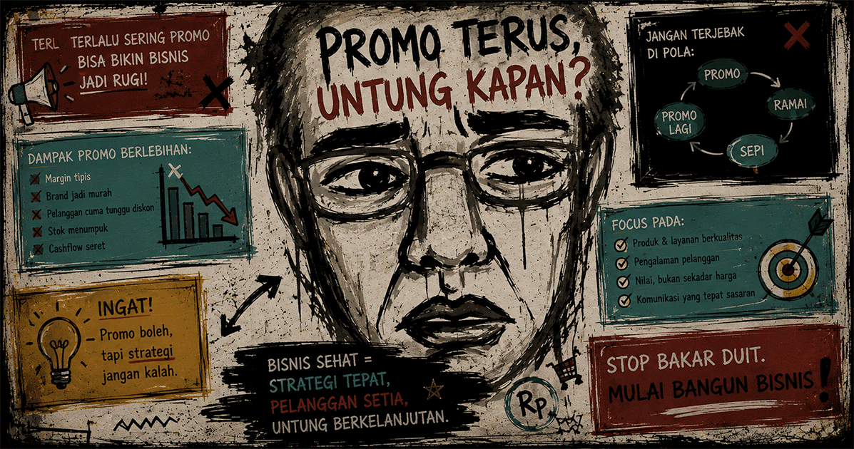 “Promo Terus, Untung Kapan?”