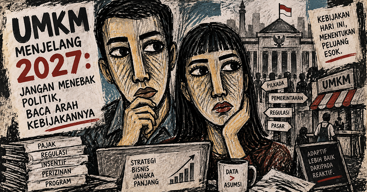 “UMKM Menjelang 2027: Jangan Menebak Politik, Baca Arah Kebijakannya”
