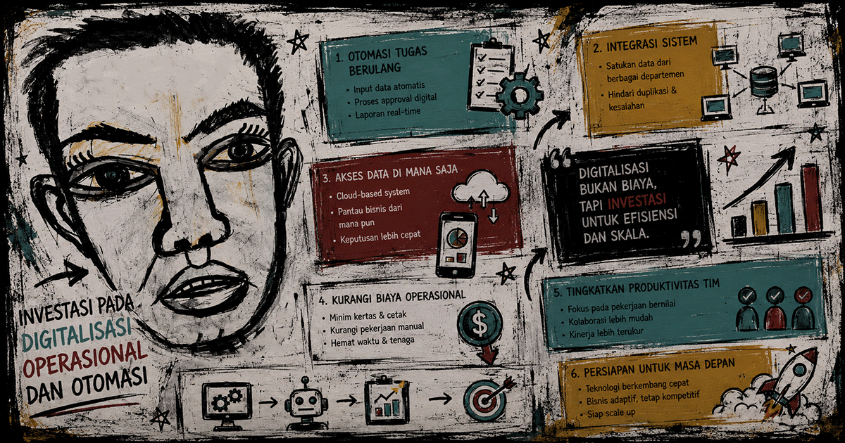 Investasi pada Digitalisasi Operasional dan Otomasi