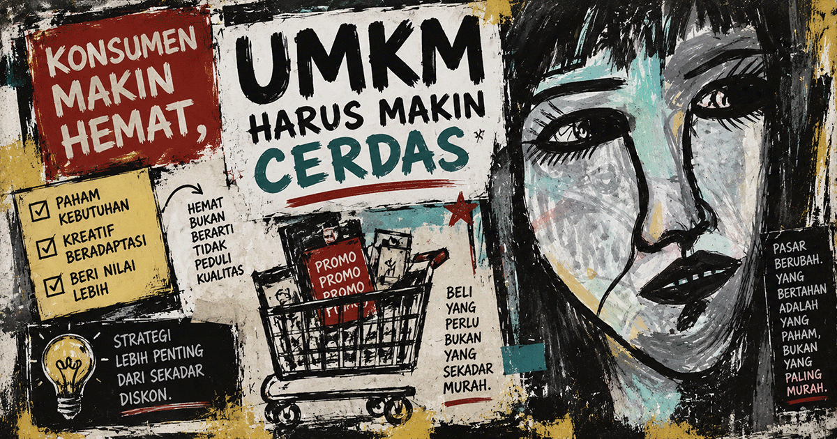 “Konsumen Makin Hemat, UMKM Harus Makin Cerdas”