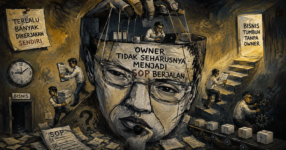 Owner Tidak Seharusnya Menjadi SOP Berjalan