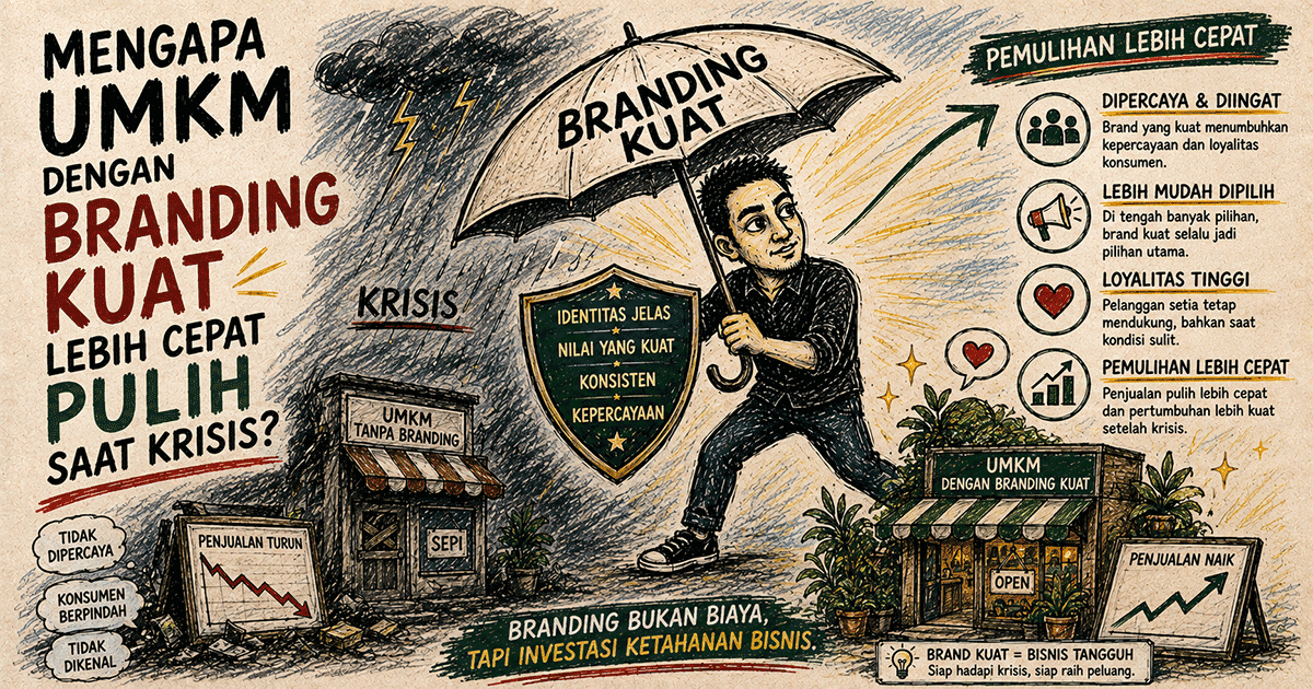 Mengapa UMKM dengan Branding Kuat Lebih Cepat Pulih Saat Krisis?