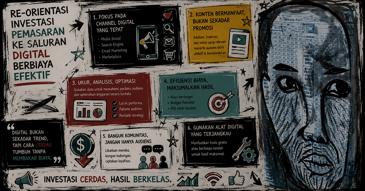 Re-orientasi Investasi Pemasaran ke Saluran Digital Berbiaya Efektif