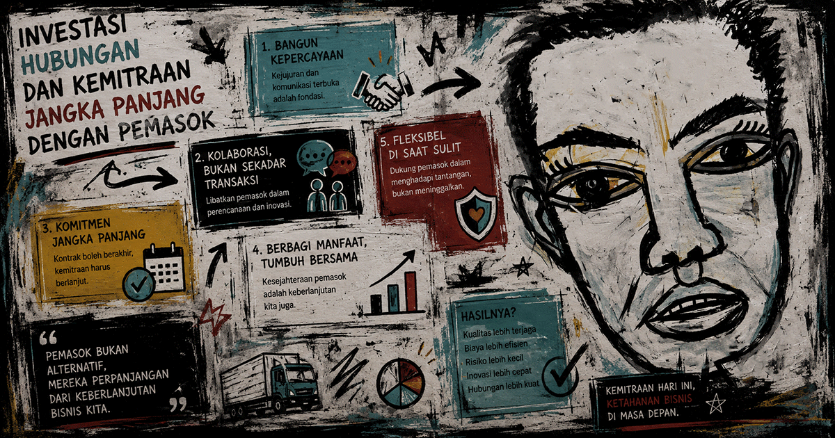 Investasi Hubungan dan Kemitraan Jangka Panjang dengan Pemasok