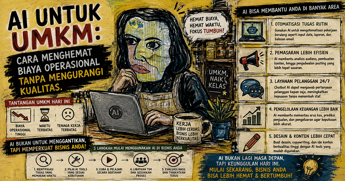 AI untuk UMKM: Cara Menghemat Biaya Operasional Tanpa Mengurangi Kualitas