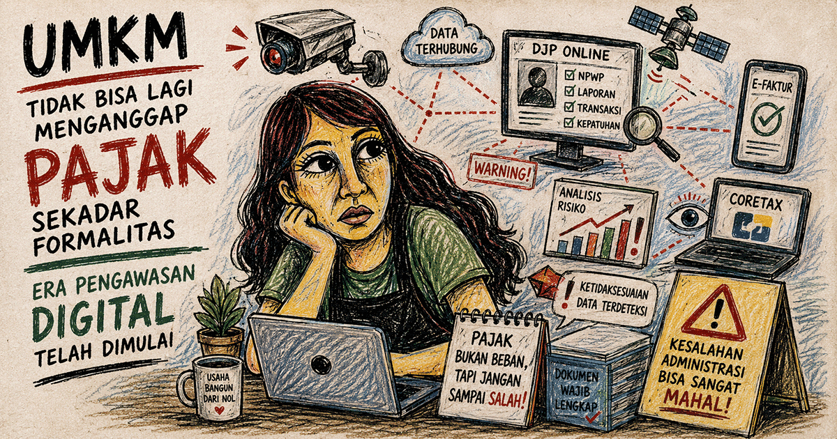 UMKM Tidak Bisa Lagi Menganggap Pajak Sekadar Formalitas: Era Pengawasan Digital Telah Dimulai