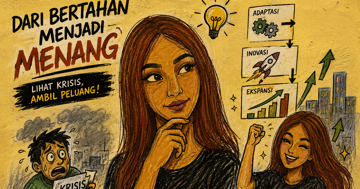 Dari Bertahan Menjadi Menang: Cara Melihat Krisis Sebagai Peluang Ekspansi