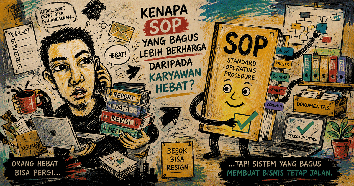 Kenapa SOP yang Bagus Lebih Berharga daripada Karyawan Hebat?