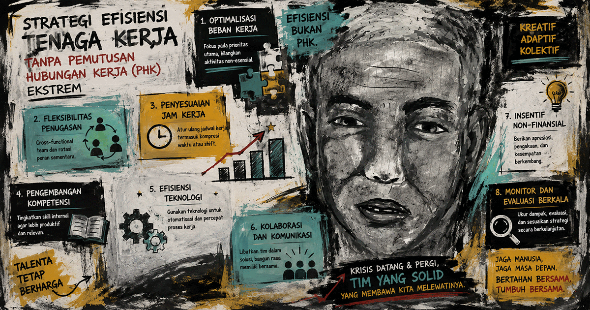 Strategi Efisiensi Tenaga Kerja Tanpa Pemutusan Hubungan Kerja (PHK) Ekstrem