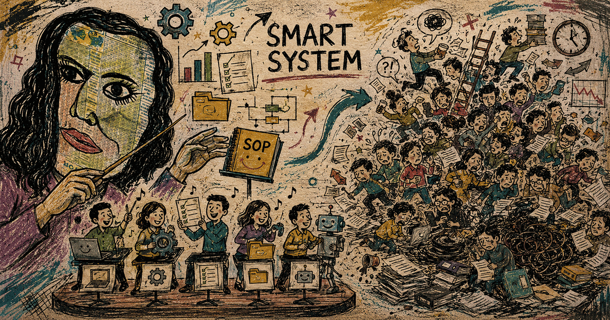 Bisnis yang Efisien Bukan yang Memiliki Tim Terbesar, Tapi Sistem Terbaik.